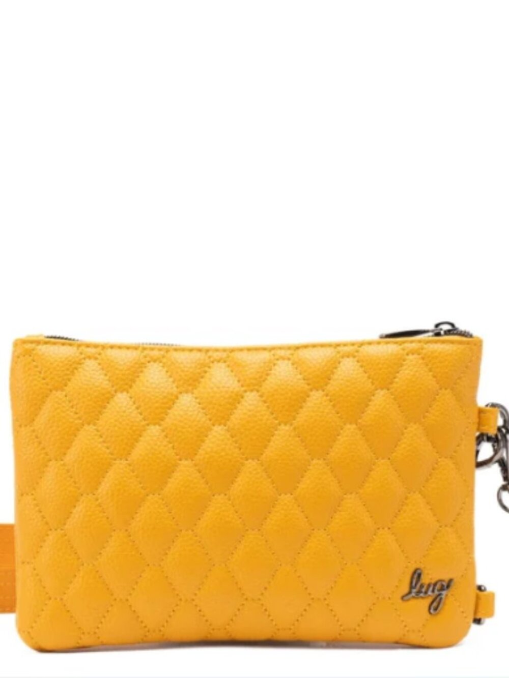 Brand New Lug Peekaboo 2 Classic VL Convertible Crossbody in Amber Yellow